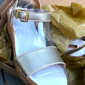 Brand New K Milley Metallic Ugg Sandals